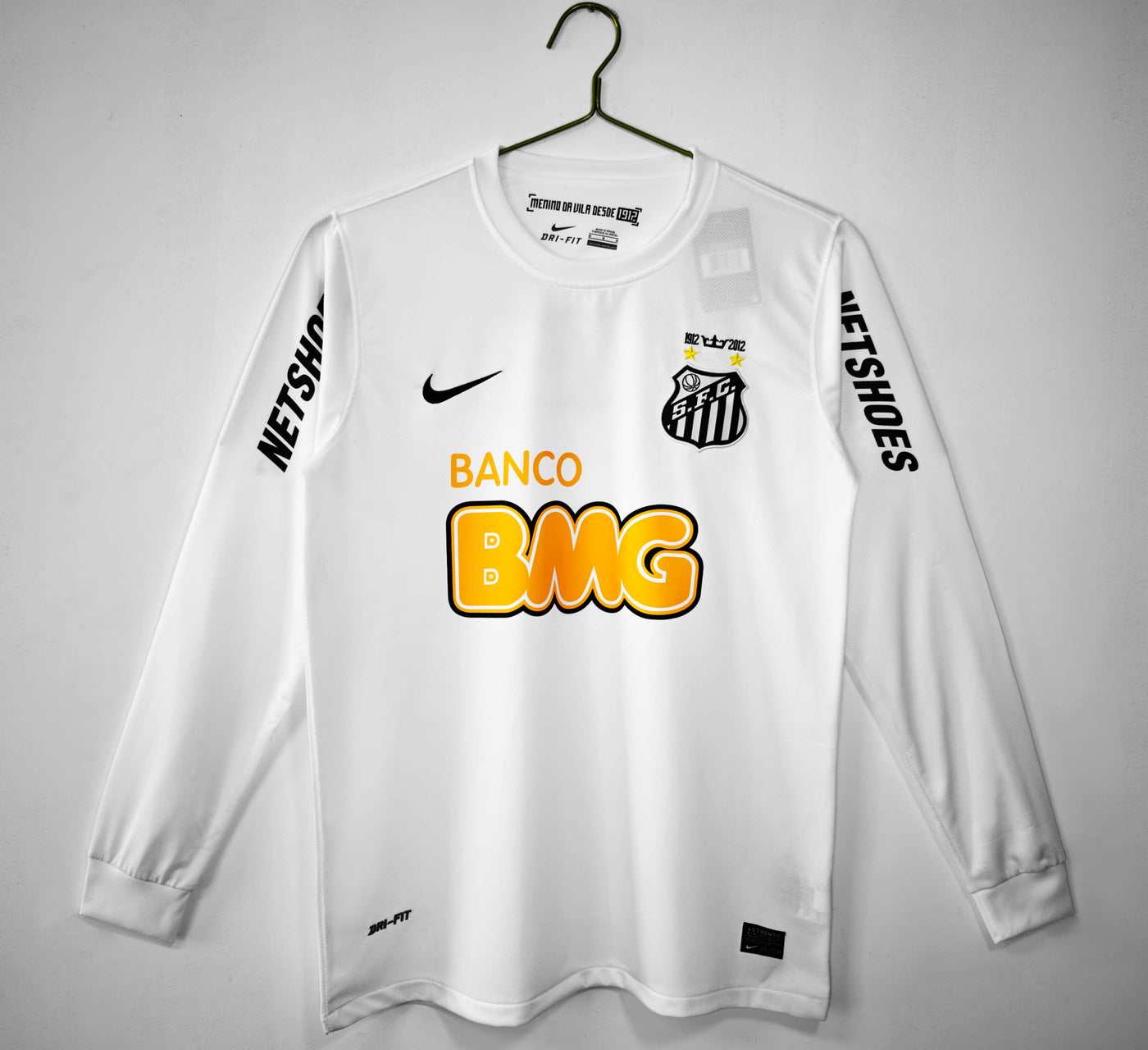 Camisa Santos Retrô Manga Longa 11/12