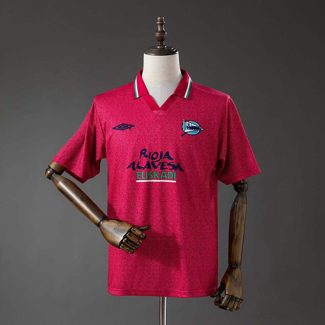 Camisa Alavés Retrô 02/03