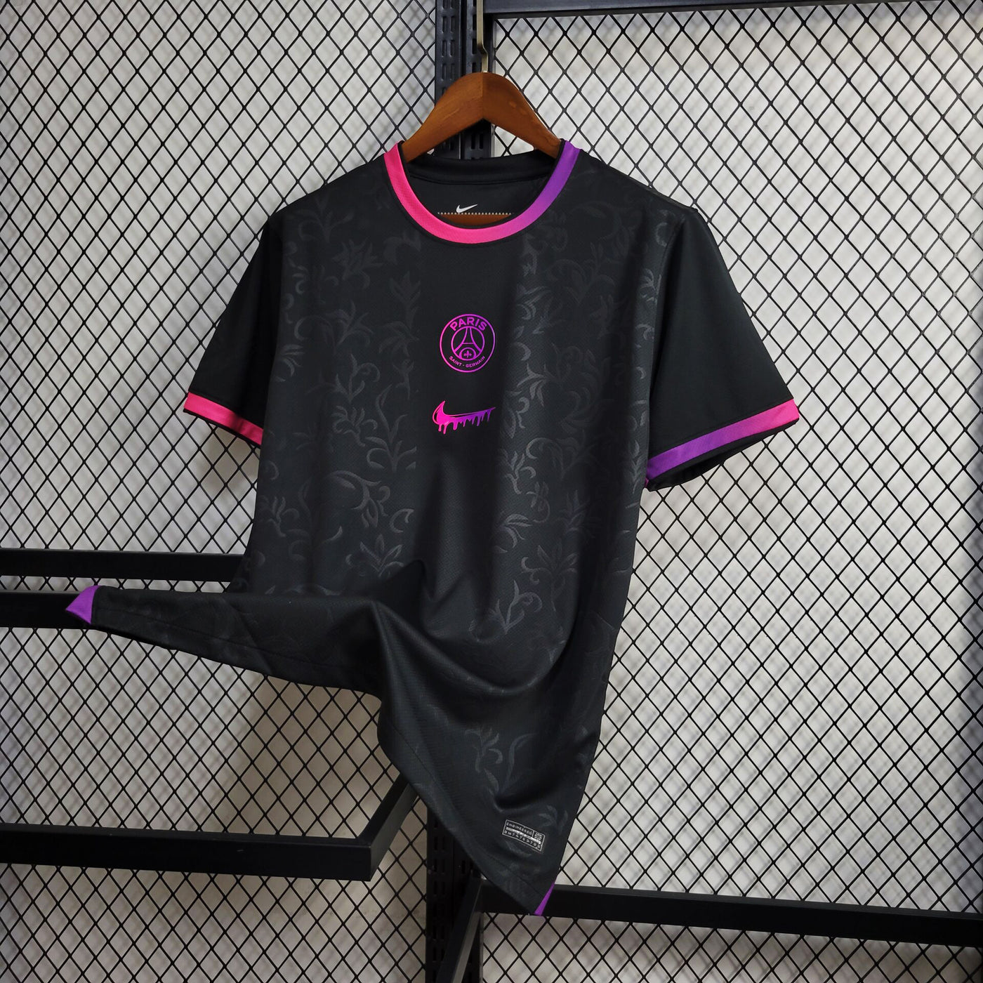 Camisa Paris Saint-Germain Preta 24/25