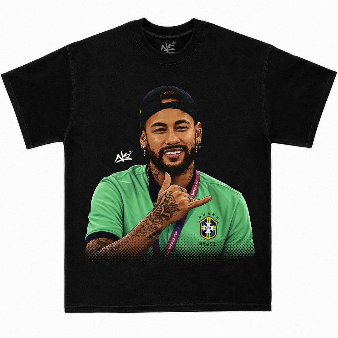Camiseta Icons - Neymar Cartoon