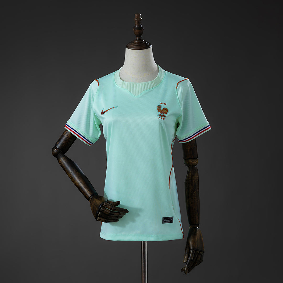 Camisa França Away 2026 Feminina