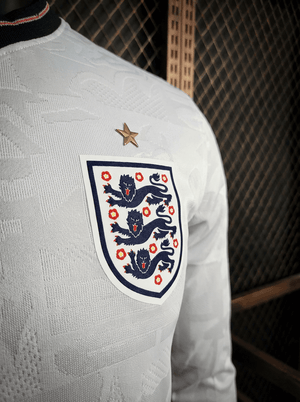 Camisa Inglaterra Home Manga Longa Jogador 2026