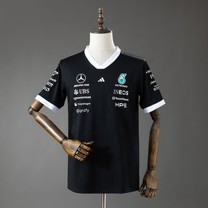 Camisa Mercedes Amg Petronas F1 Preta T 5xl 18 2026