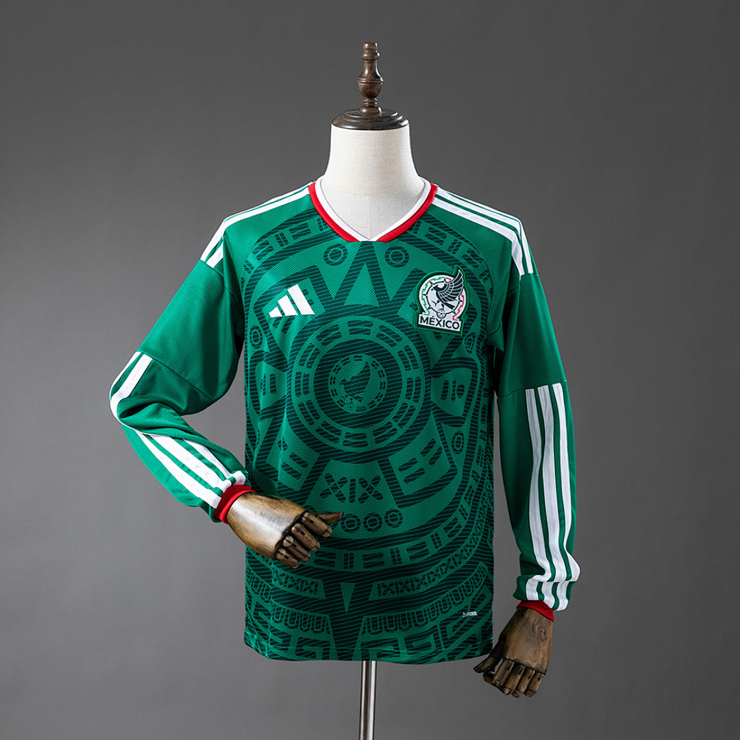 Camisa México Home Manga Longa 2026