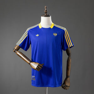 Camisa Boca Juniors Terrace Icons T Branca Azul Xxl7