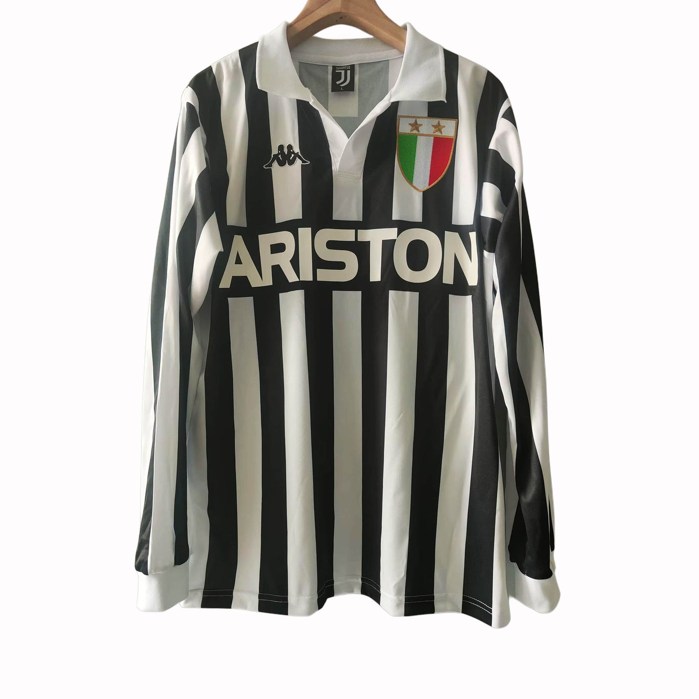 Camisa Juventus Retrô Manga Longa 1954