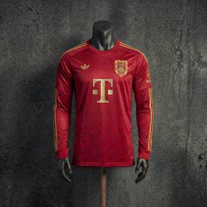 Camisa Bayern Munich Modelo Especial Manga Longa Jogador 25/26