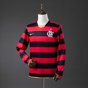 Camisa Flamengo Retrô Manga Longa 08/09