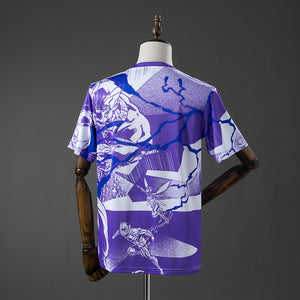 Camisa Real Madrid Pré-jogo Pré-jogo Roxa 25/26
