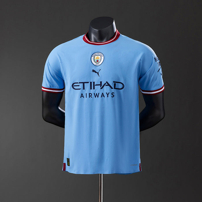 Camisa Manchester City Retrô Versão Jogador 22/23
