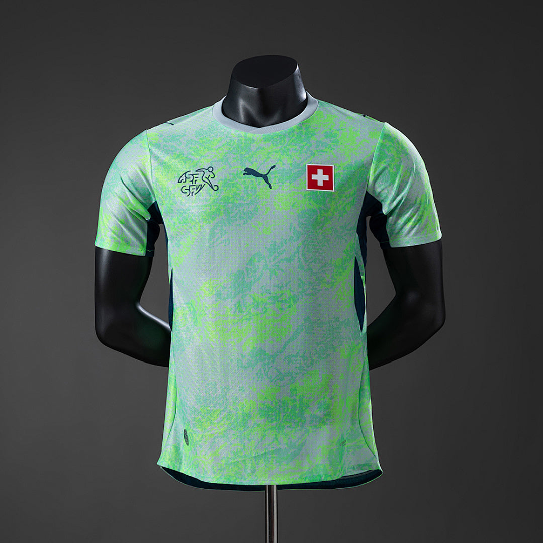 Camisa Suíça Away Versão Jogador 2026