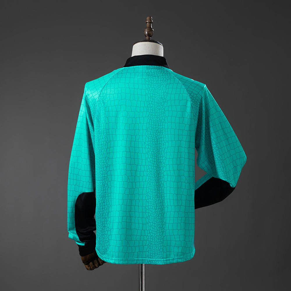 Camisa Newcastle United Retrô Manga Longa Goleiro 97/98