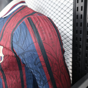 Camisa Barcelona Modelo Especial Manga Longa Jogador 25/26