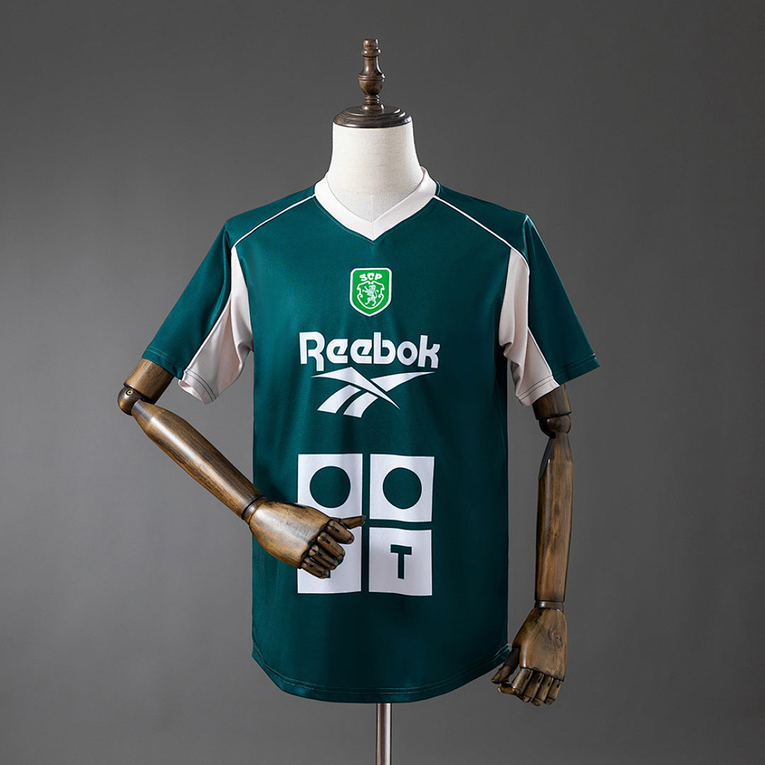 Camisa Sporting Cp Treino Retrô Xxl7 00/01
