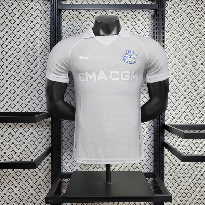 Camisa Olympique Marseille Branca Jogador 24/25