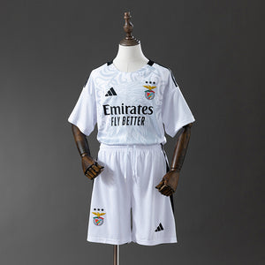 Camisa Benfica Kit Infantil Branca Treino :16 2811 25/26