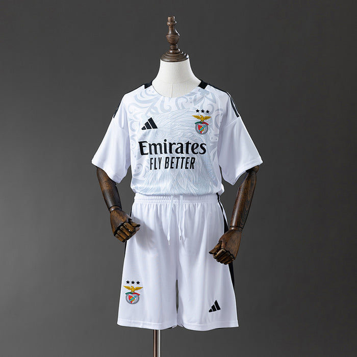 Camisa Benfica Kit Infantil Branca Treino :16 2811 25/26