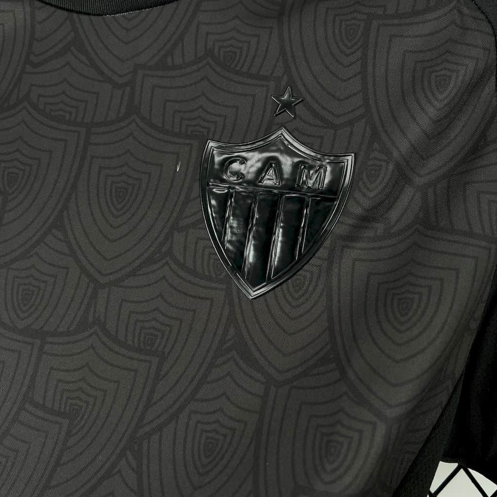Camisa Atlético-MG Preta 25/26