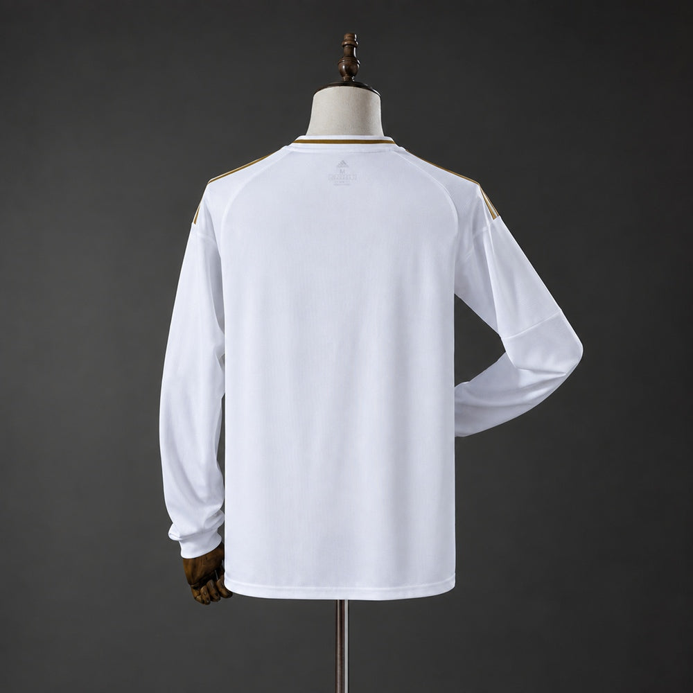 Camisa Real Madrid Retrô Manga Longa 19/20