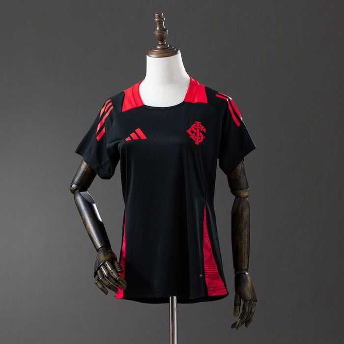 Camisa Internacional Treino Preta 25/26 Feminina