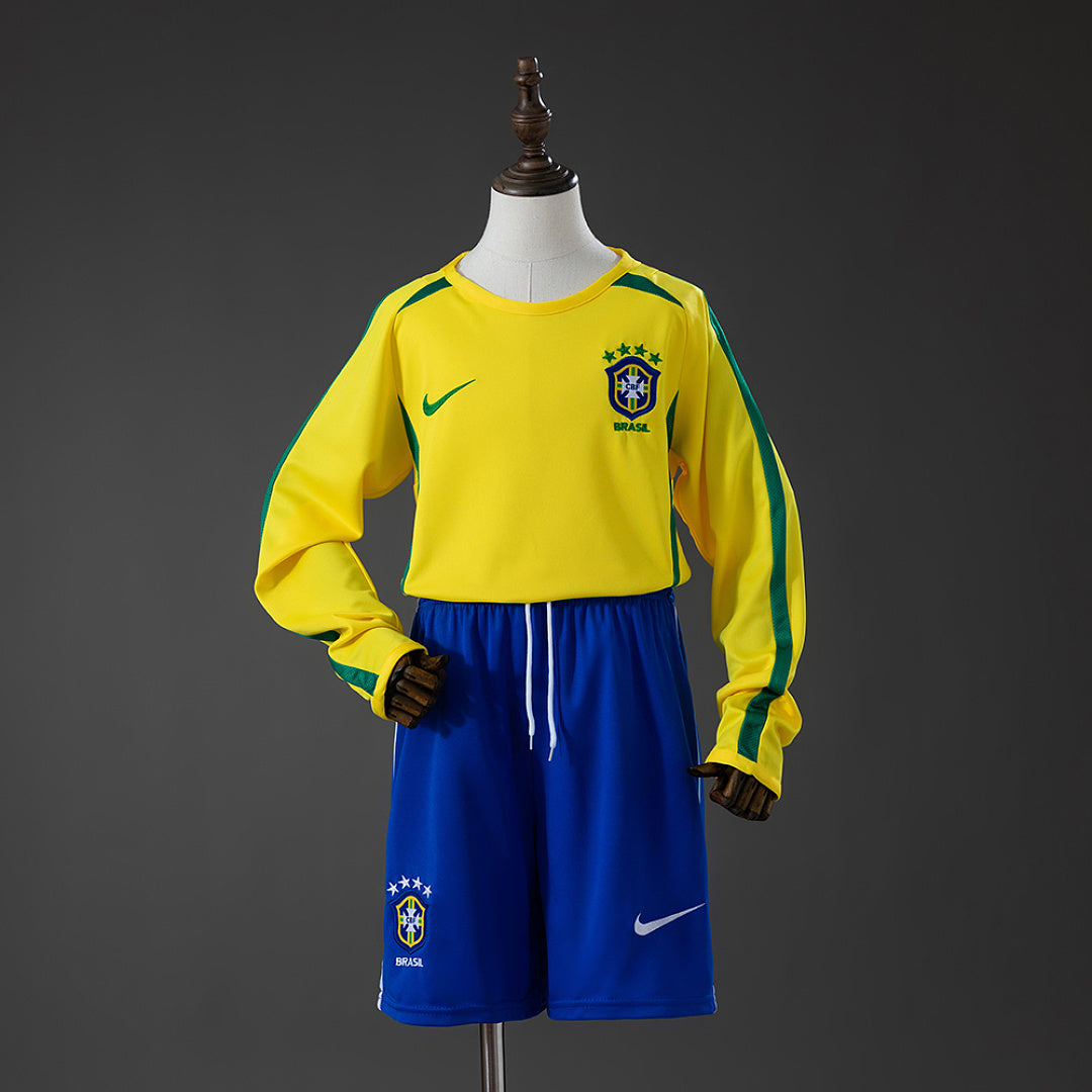 Kit Infantil Brasil Manga Longa 2002