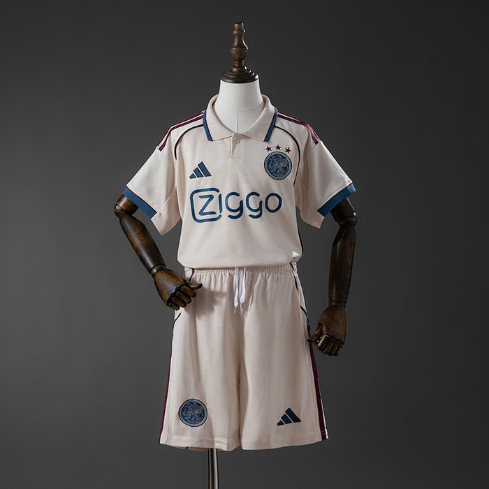 Camisa Ajax Third Away Kit Infantil 16 2811 25/26