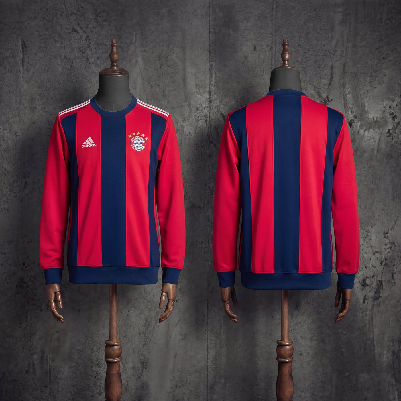 Camisa Bayern Munich Vermelha Manga Longa