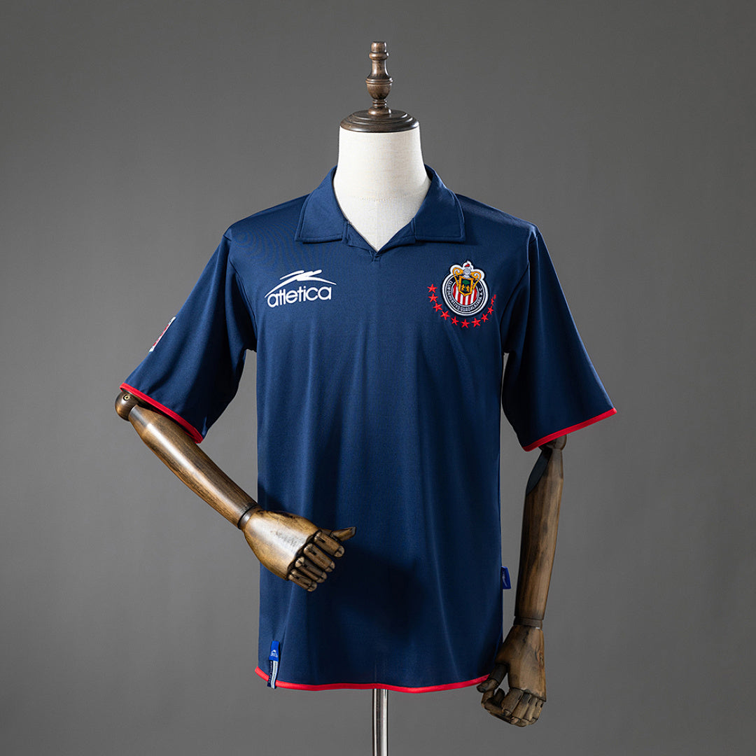 Camisa Chivas de Guadalajara Away Retrô Xxl7 03/04