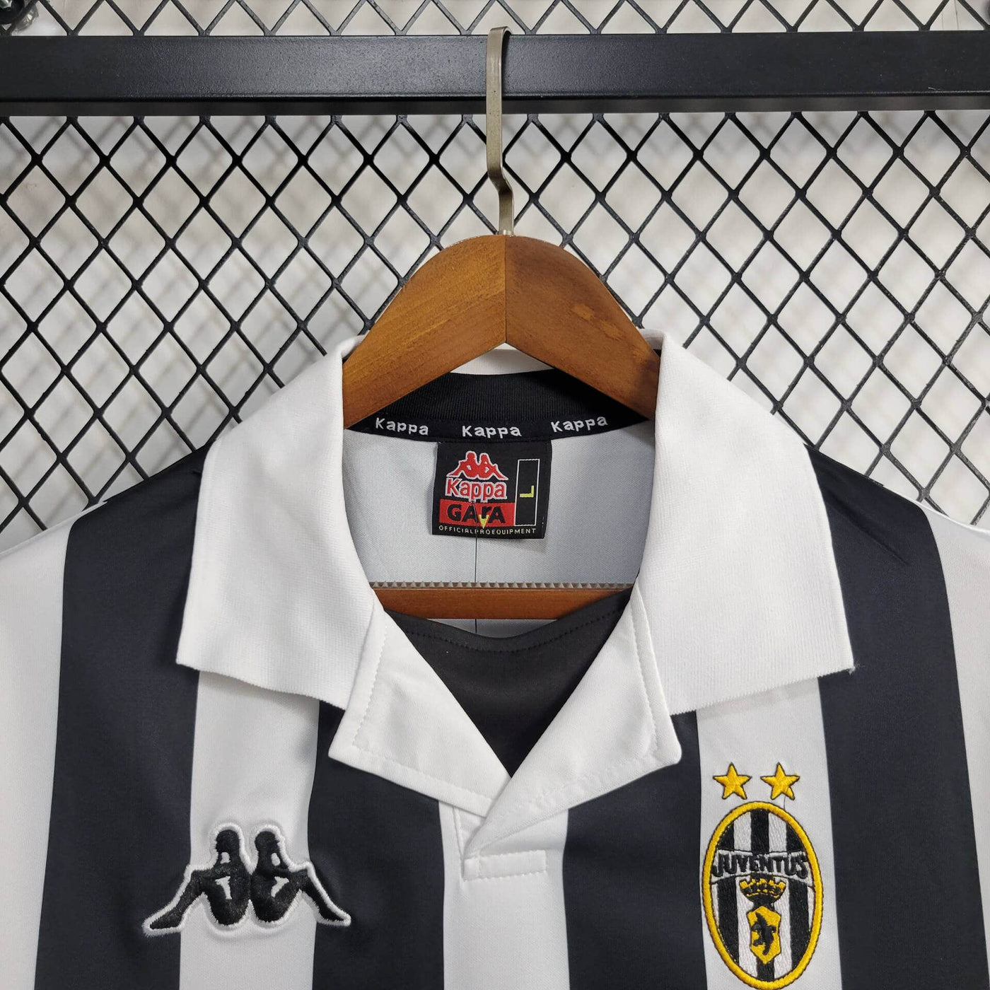 Camisa Juventus Retrô Manga Longa 1999