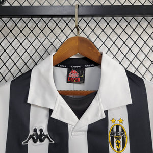 Camisa Juventus Retrô Manga Longa 1999