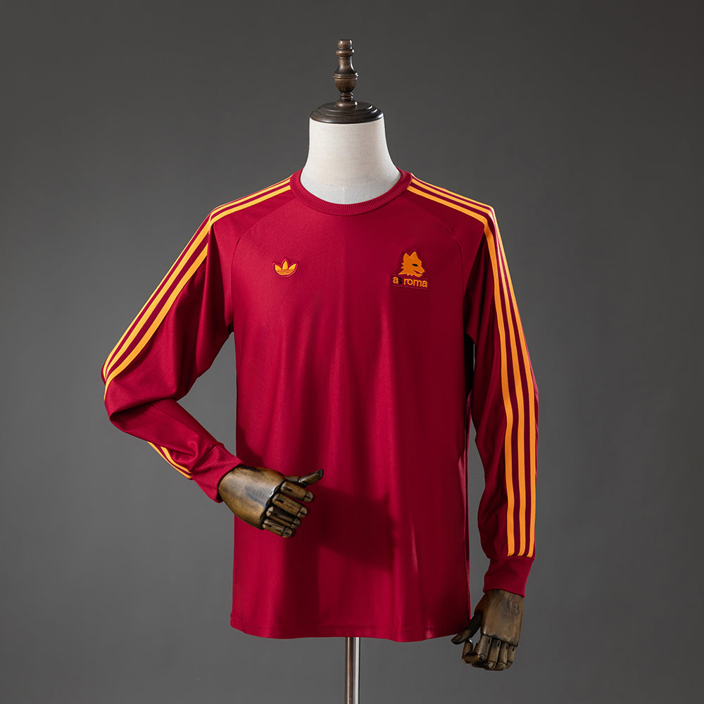 Camisa Roma Vermelha Manga Longa