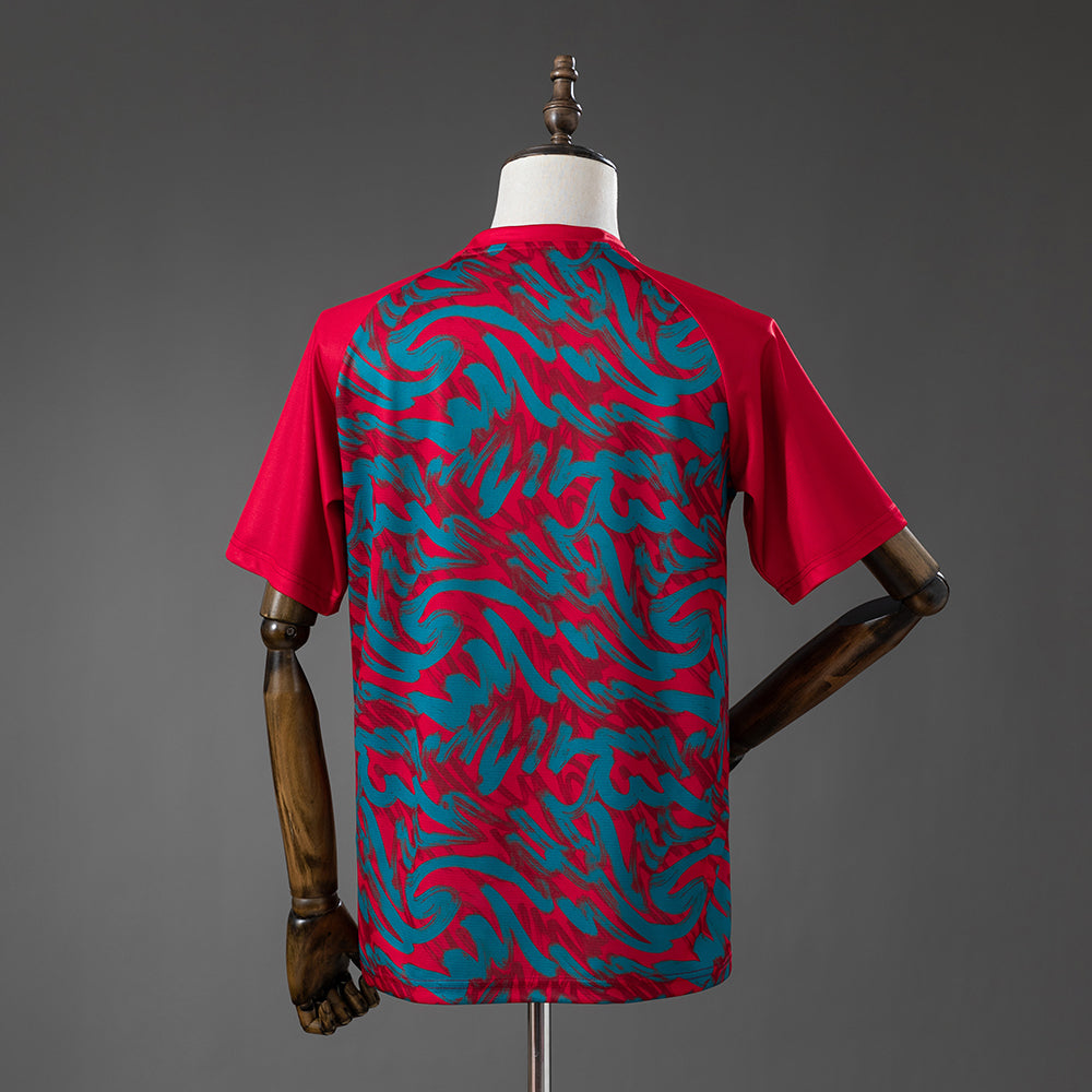 Camisa Portugal Pré-jogo Pré-jogo Vermelha 2026