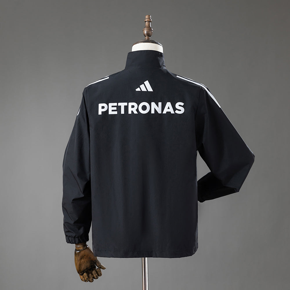 Camisa Mercedes Amg Petronas F1 Corta Vento Amarela 3xl8