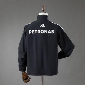 Camisa Mercedes Amg Petronas F1 Corta Vento Amarela 3xl8