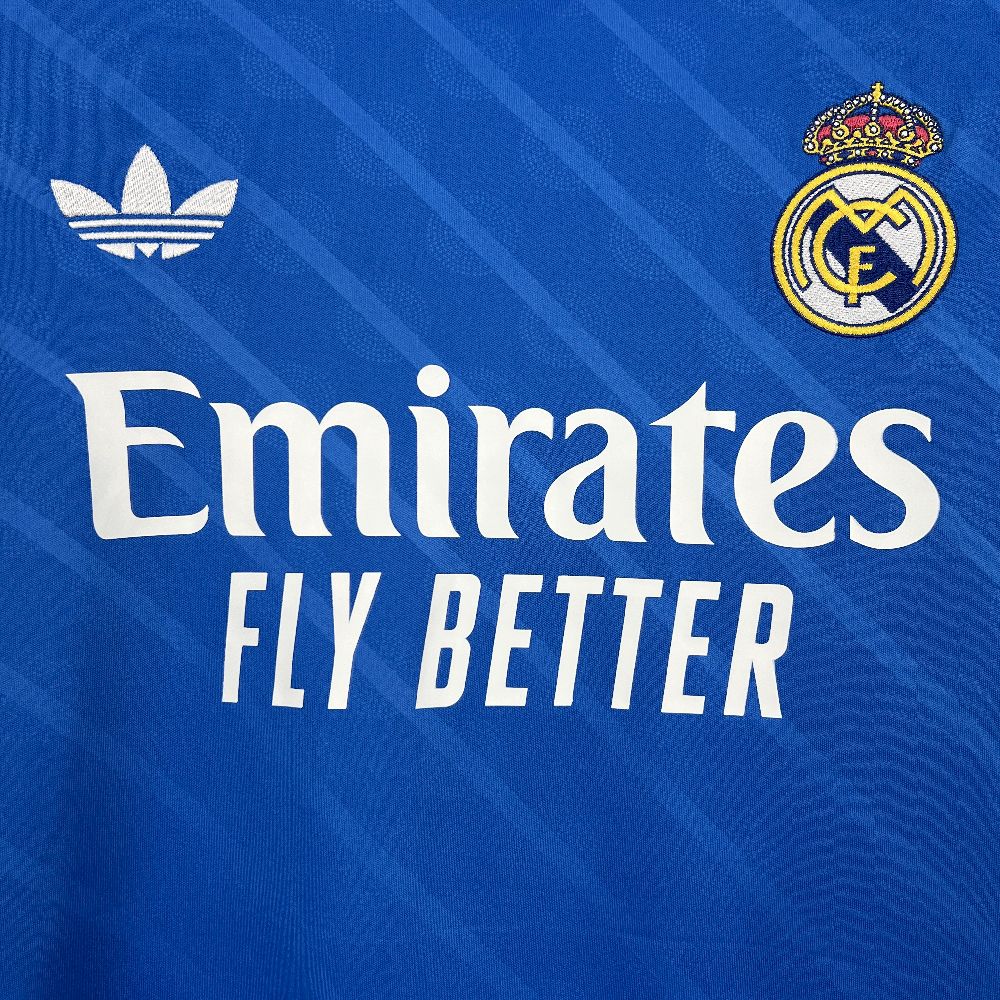Camisa Real Madrid Away Manga Longa 25/26