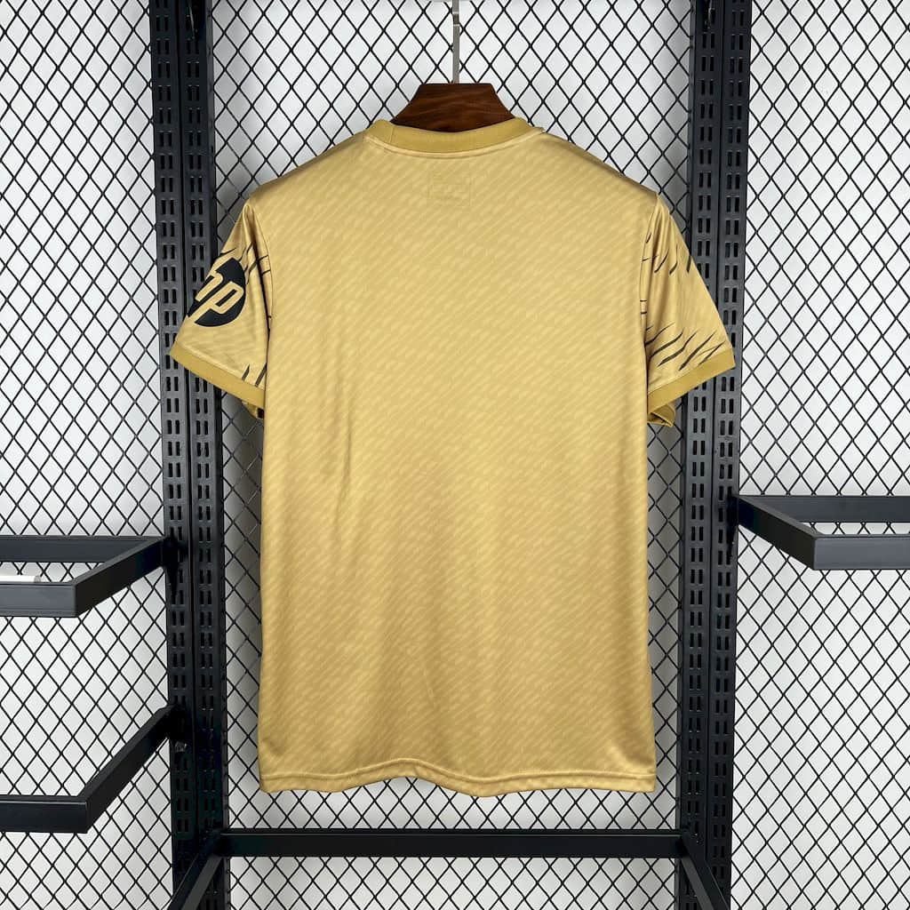 Camisa Real Madrid Treino Dourada 25/26
