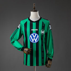 Camisa Wolfsburg Retrô Manga Longa 95/96
