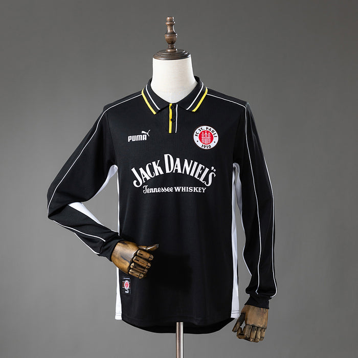 Camisa St. Pauli Retrô Manga Longa 99/00