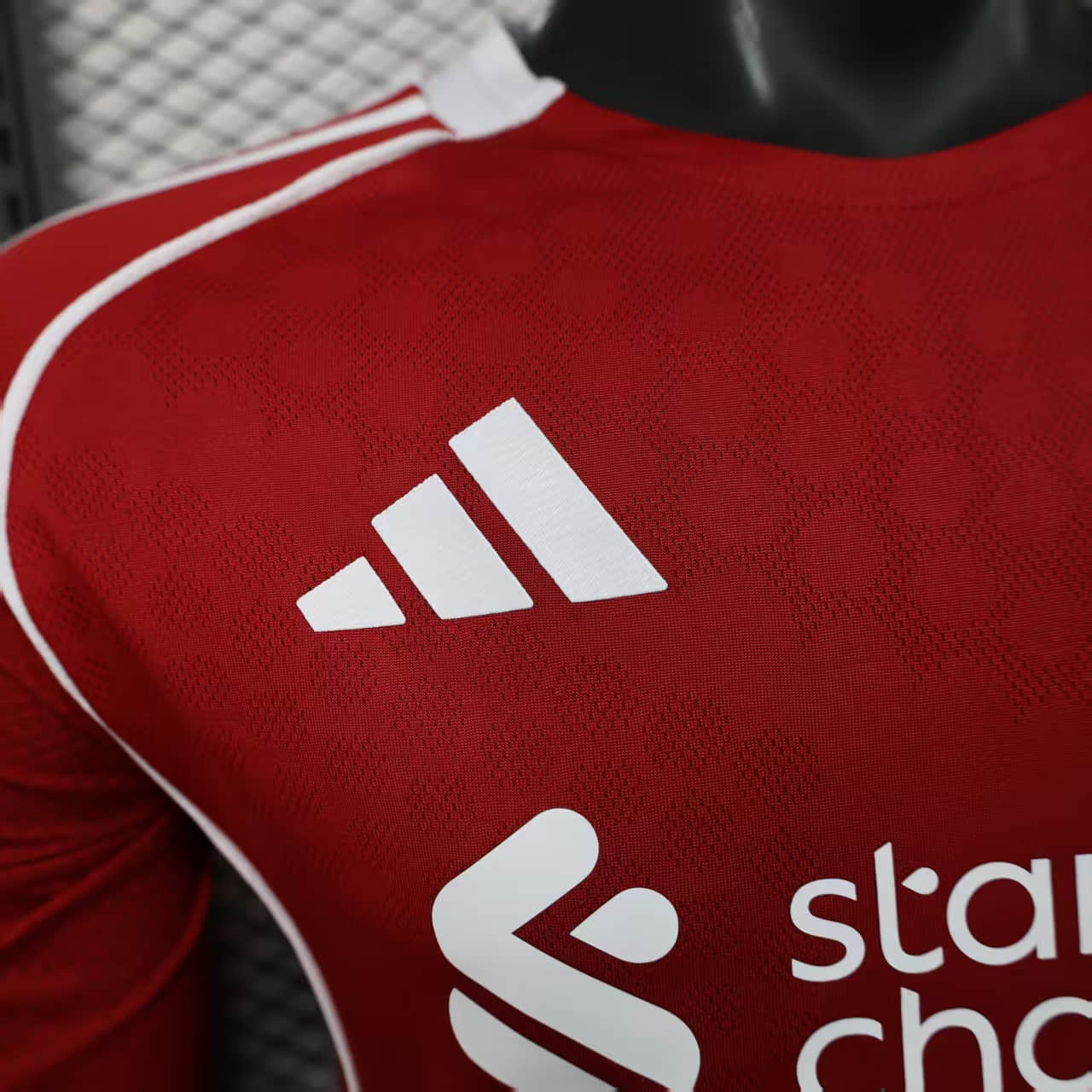 Camisa Liverpool Home Manga Longa Jogador 25/26