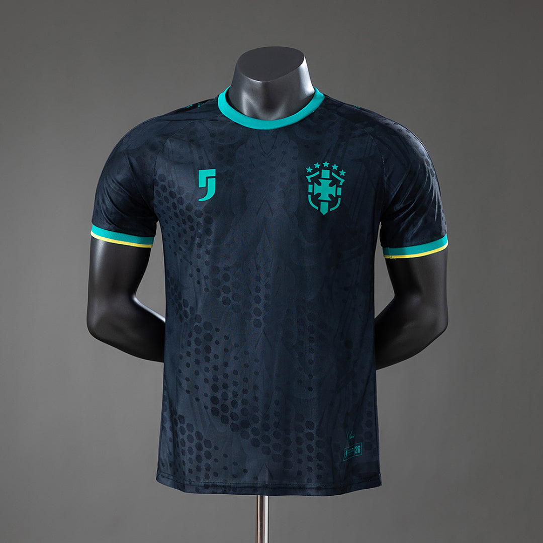 Camisa Brasil Preta Versão Jogador 2026