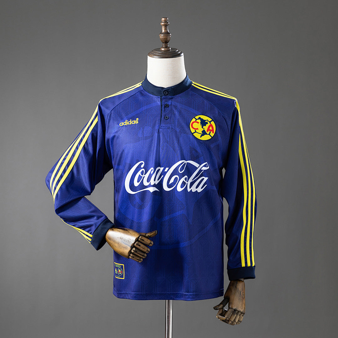 Camisa America Away Long Sleeved Retrô Xxl9 97/98