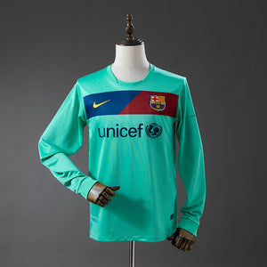 Camisa Barcelona Retrô Manga Longa 10/11
