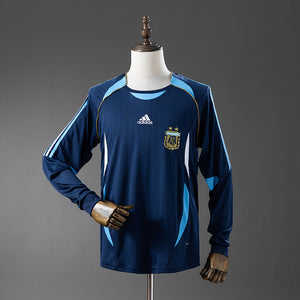 Camisa Argentina Retrô Manga Longa 2006