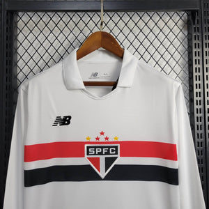 Camisa São Paulo Home Manga Longa 24/25