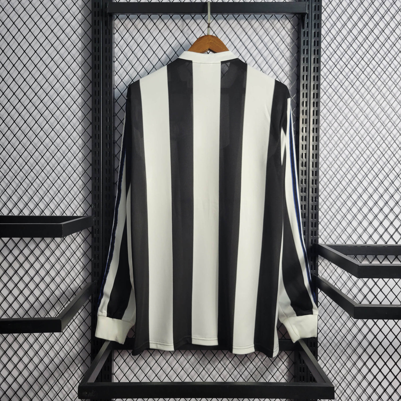 Camisa Newcastle United Retrô Manga Longa 1997
