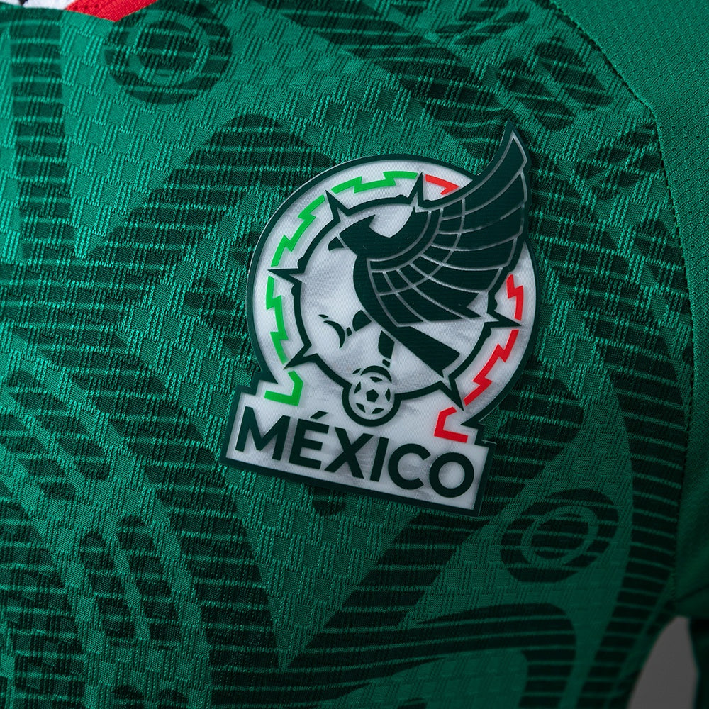Camisa México Home Manga Longa Jogador 2026