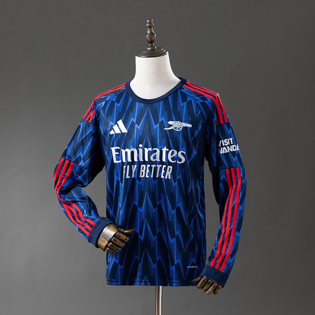 Camisa Arsenal Away Manga Longa 25/26