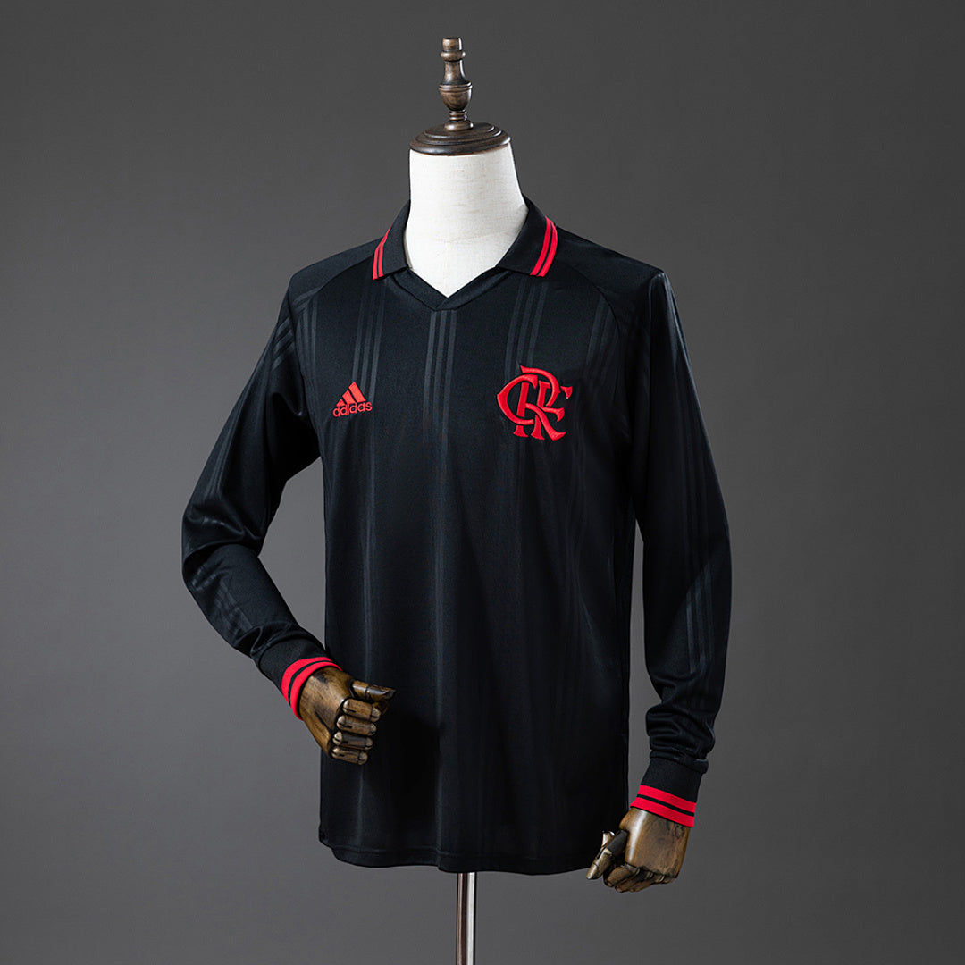 Camisa Flamengo Retrô Manga Longa 19/20