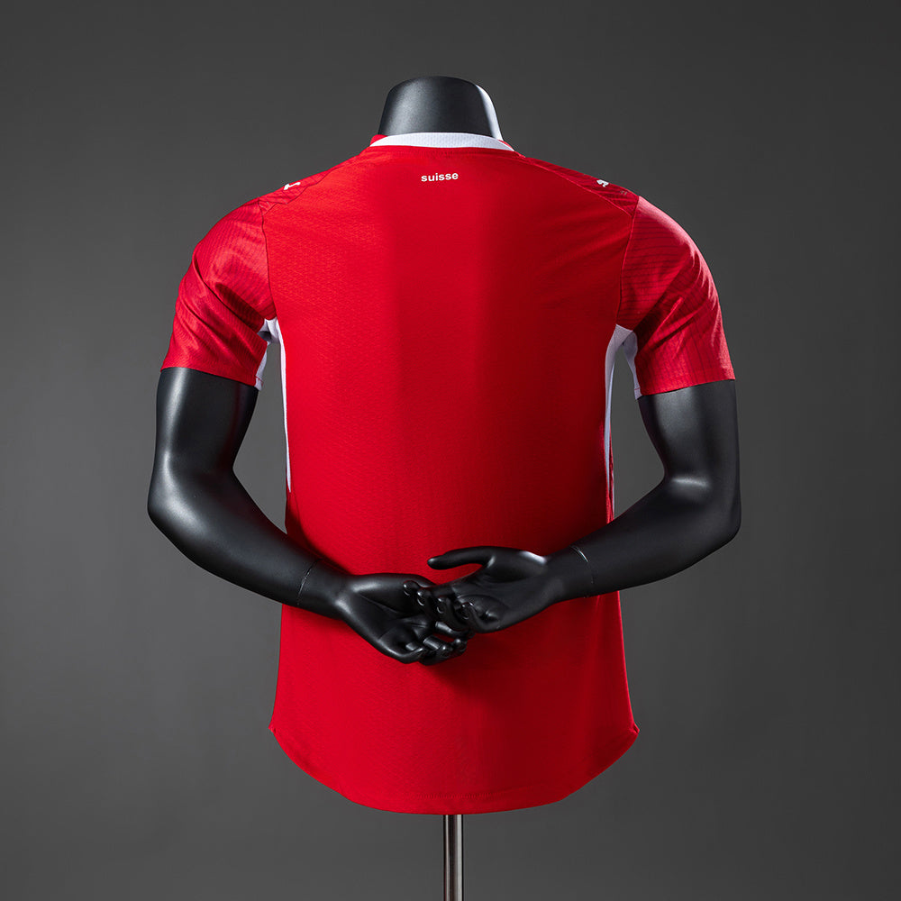 Camisa Suíça Home Versão Jogador 2026