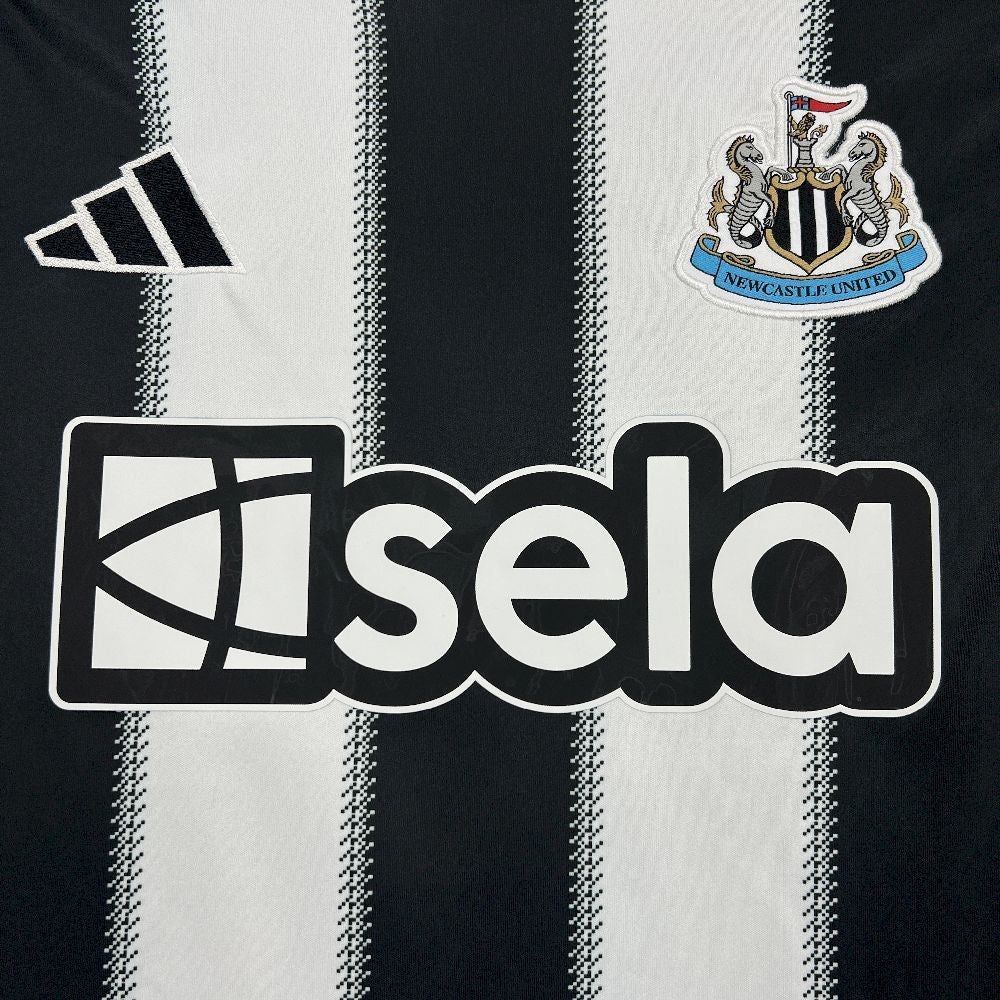 Camisa Newcastle United Home Manga Longa 25/26